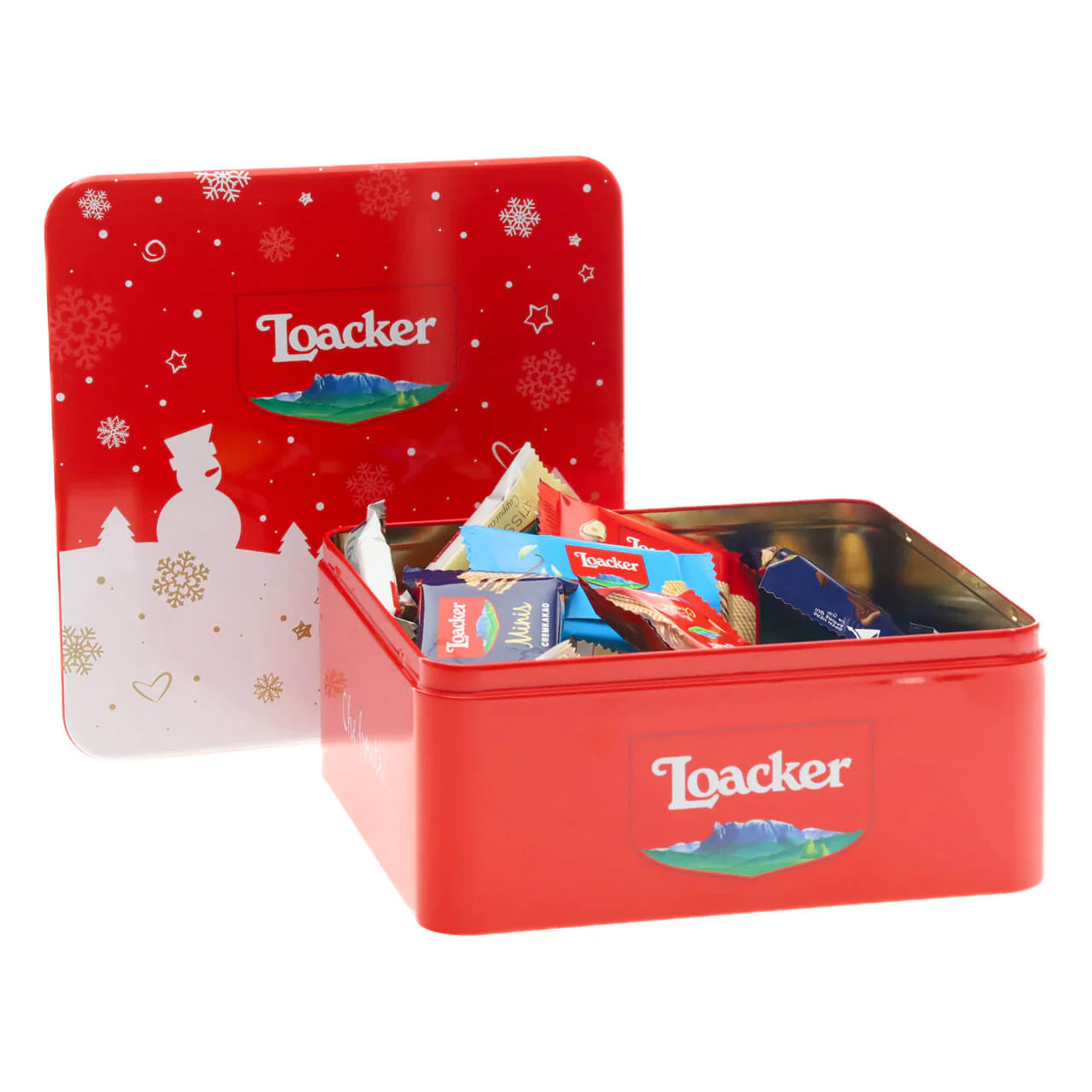 Best of Moments, Variety Pack of Wafers & Chocolates, 10.85 oz. Winter Tin - Image 2