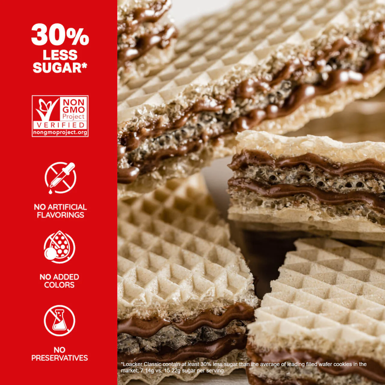 Classic Hazelnut Wafers,  Box of 12 (Wholesale) - Image 4