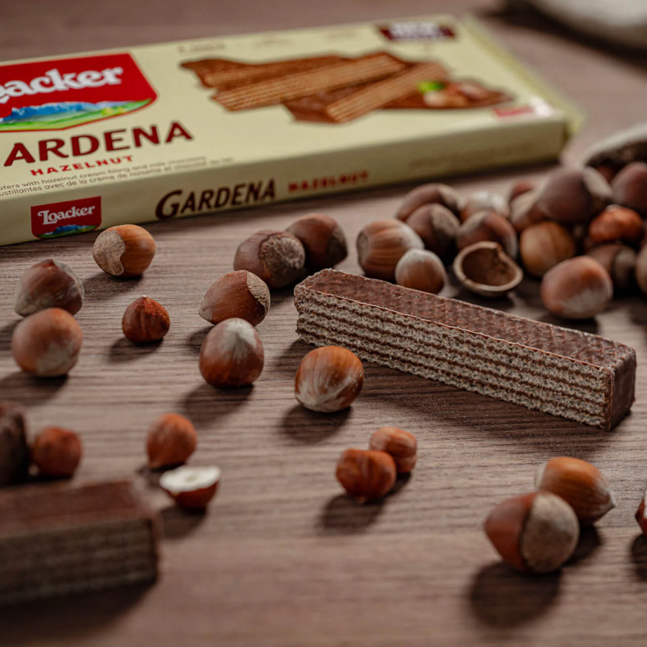 Gardena Hazelnut, Chocolate-Enrobed Wafer Cookies, 7.05 oz. Bag - Image 3