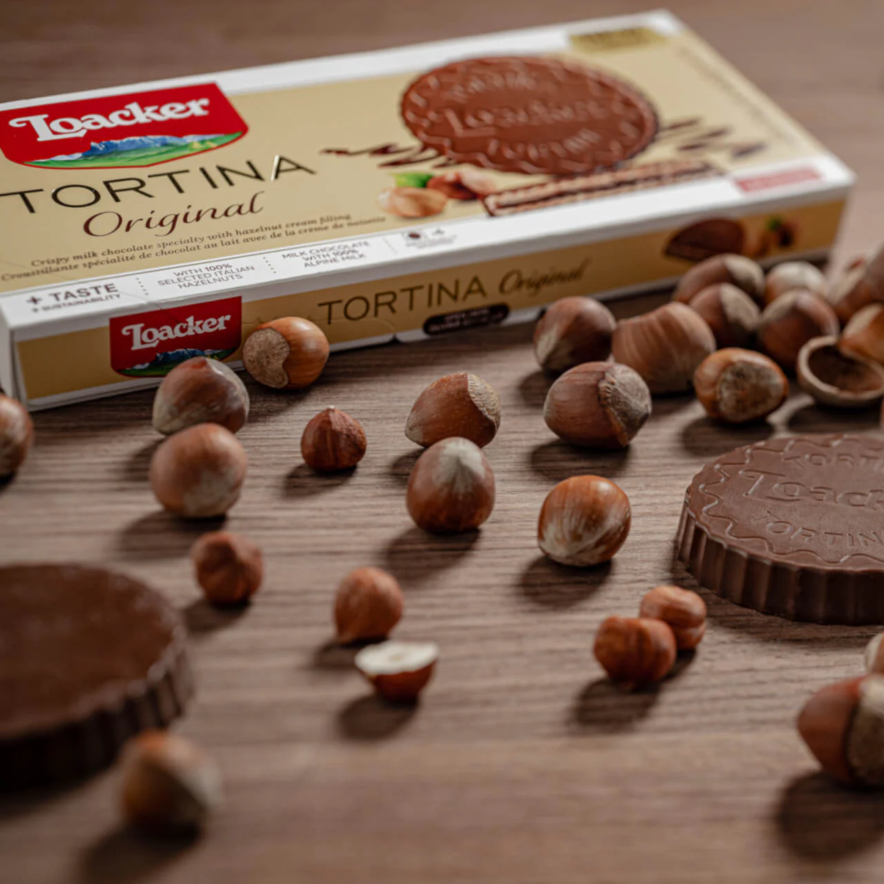 Tortina Original, Chocolate Coated Wafer Specialty, 4.44 oz. Box - Image 4