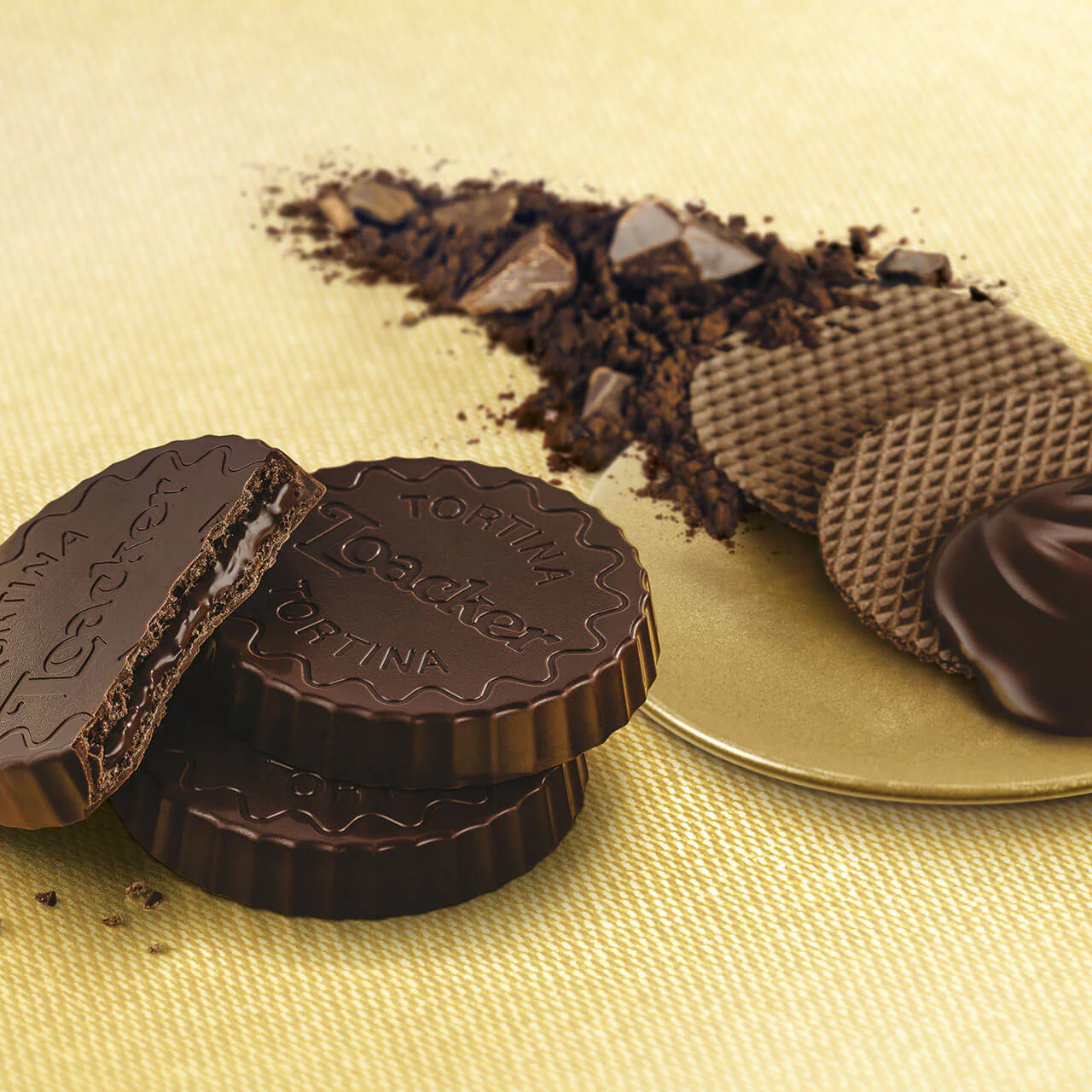 Tortina Triple Chocolate, chocolate wafer Specialty, 4.44 oz. Box - Image 5
